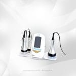 Cavitación con Radiofrecuencia Portátil 3 en 1 Equipo portátil 3 en 1 con Ultra-Cavitación de 40KHz para reducción corporal y Radiofrecuencia para tonificar. Beneficios Aumenta la tasa metabólica del cuerpo, fortalece el cuerpo, elimina los desechos y la humedad Repara las estrías Relaja los músculos Alivia los espasmos musculares Alivia el dolor muscular Tonifica los muslos, las caderas, la cintura hacia atrás, los músculos abdominales. Mejorar los glúteos y la piel de naranja, mientras resuelve el problema flacidez del abdomen posparto.